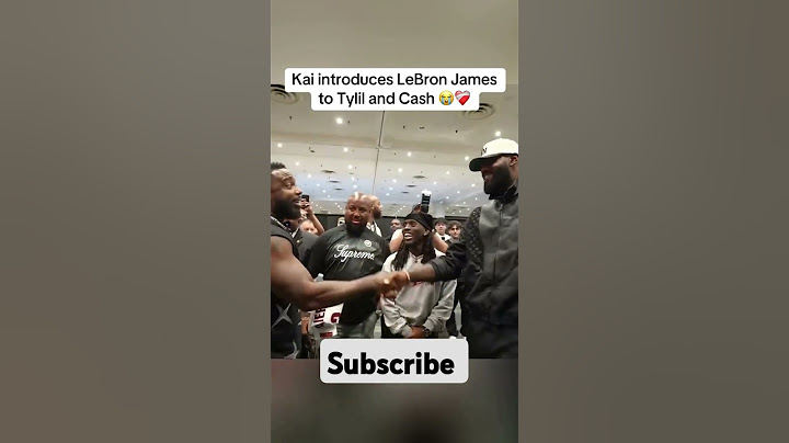 Kai cenat introduces LeBron James to Tylil and Cash