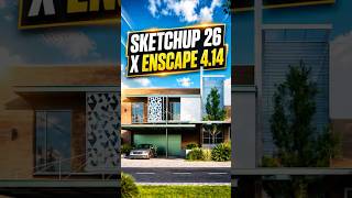 SketchUp 26 + Enscape 4.14 🔥 Resultado Realista