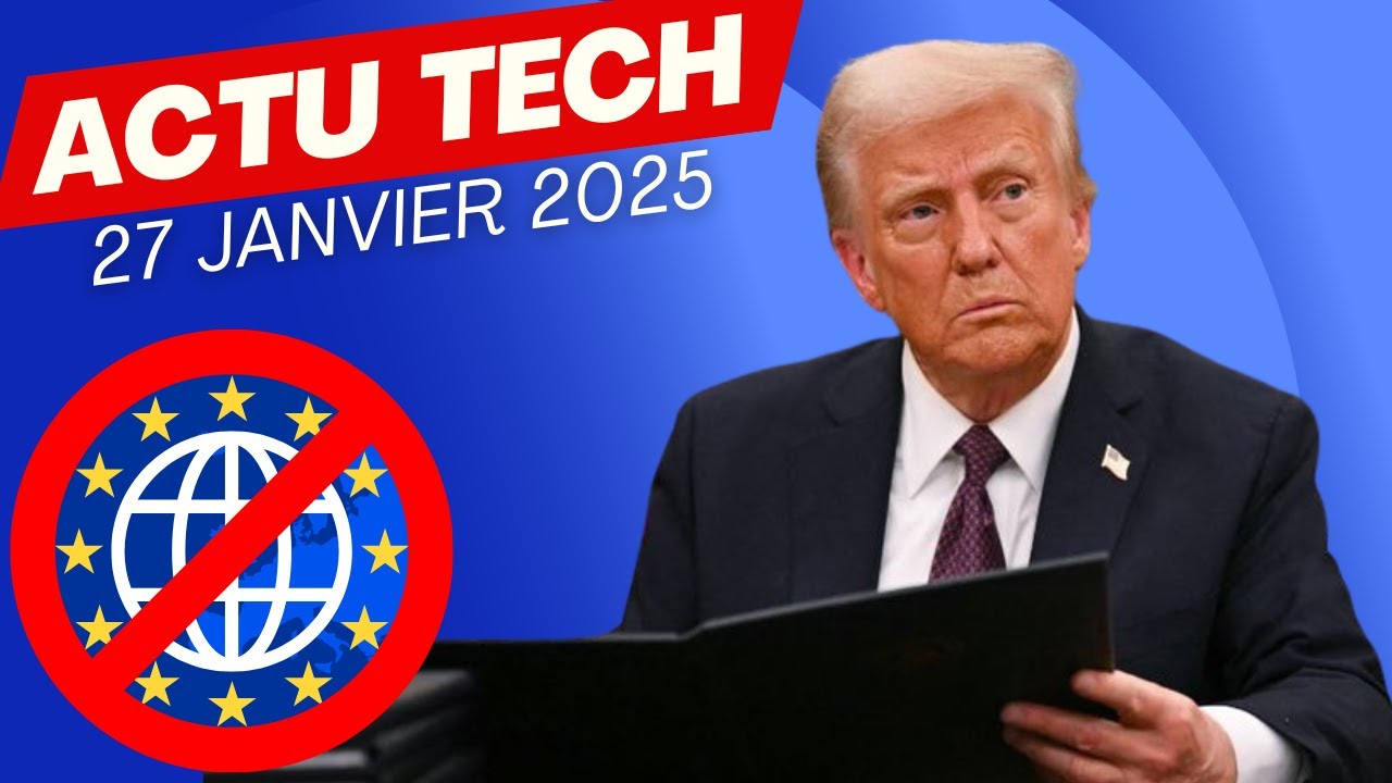 Trump va tuer le web de l'Europe ! L'heure des choix ! Et toutes les actus Tech du jour.