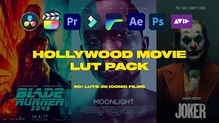 Hollywood Movie LUTs Pack