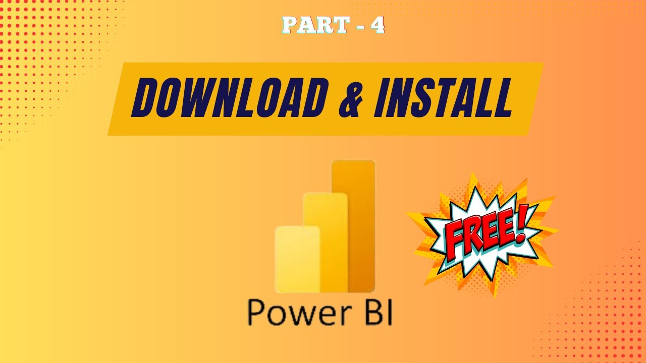 Part - 4 | How to download and Install Power BI Desktop on Windows for ...