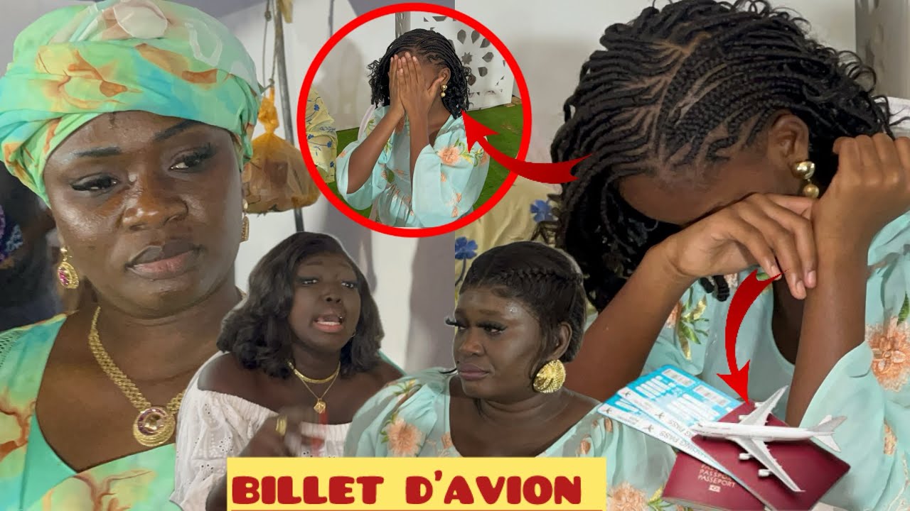 Adja Lo mayna Mame Walo ak domame Billet d’avion Dubai ak 2millons pour… les larmes de sa fille