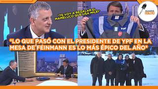 Download Lagu LO QUE PASÓ CON EL PRESIDENTE DE YPF Y FEINMANN ES LO MÁS ÉPICO DEL AÑO: \ MP3