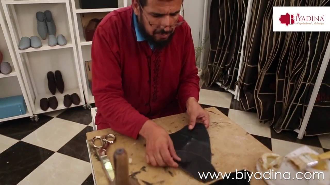 Artisanat Marocain - Exotic Leather - Galuchat -Shagreen Slippers -babouche prestige