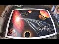 SPRAY PAINTING art X-WING STARFIGHTER T-65