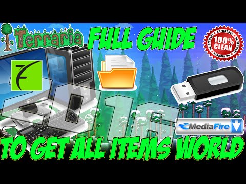 terraria 1.1.2 all items map