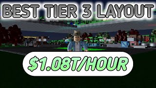 BEST TIER 3 LAYOUT FACTORY SIMULATOR! - Roblox Factory Simulator