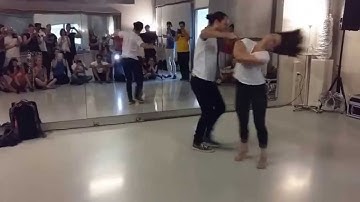 Continuous Flow workshop demo Charlotte & Gert @ Amsterdam Zouk Congress (AZC)