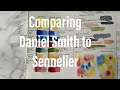 Comparing Daniel Smith to Sennelier Watercolours