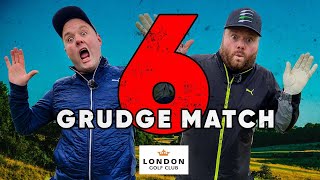 GOLF IN STORM EUNICE WAS INTERESTING!!💨😮| GRUDGE MATCH 6 | LONDON CLUB
