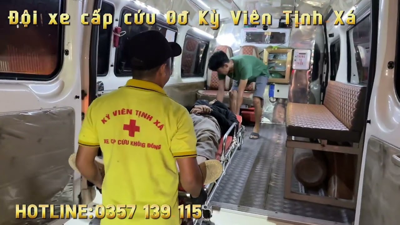 Xe Cấp Cứu 0đ KỲ VIÊN TỊNH Xá huyện Trà Ôn tỉnh Vĩnh Long | 01/2/2025 | chuyển bệnh TNGT