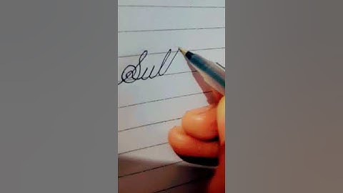 Sultan- Name in english cursive writing.  #shortvideo #youtubeshorts #youtube #shots
