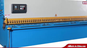 QC12K-6X3200 NC Swing beam shearing machine | E21S Durmapress hydraulic Sheet metal cutter to France