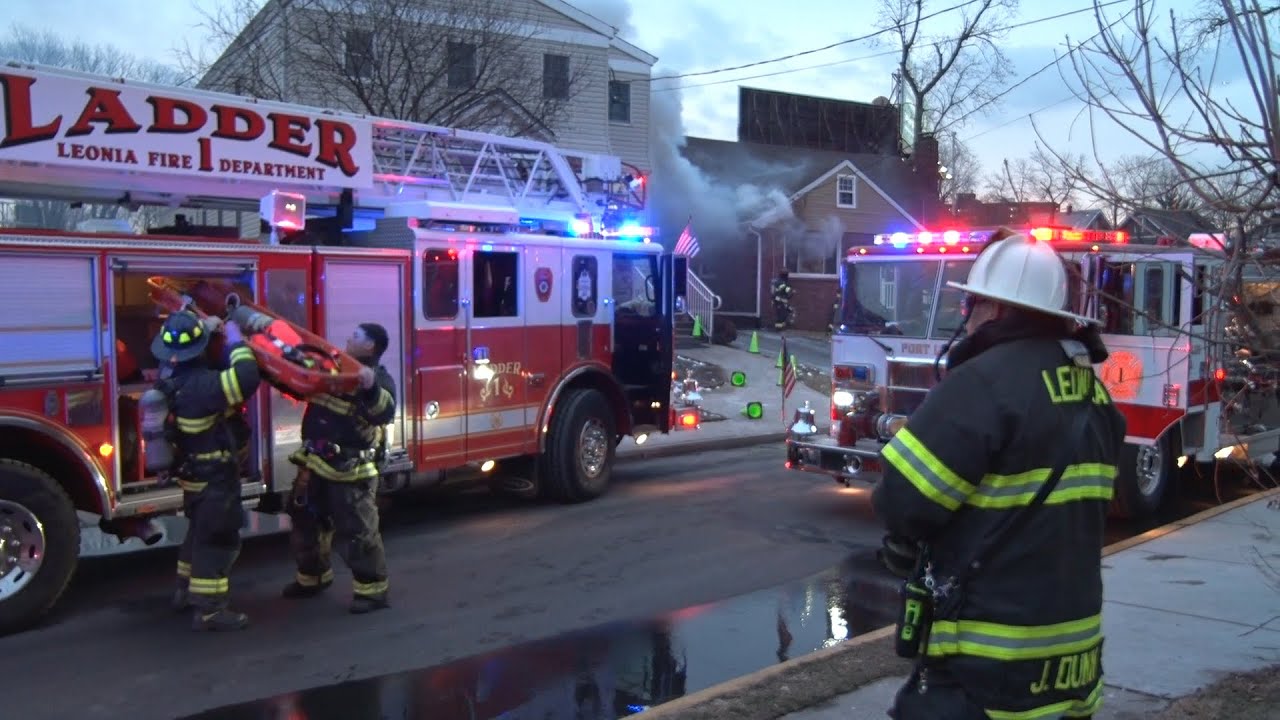 Fort Lee,NJ Fire Department 2nd Alarm (2068 Jones Rd) 1/24/22 YouTube