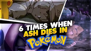 6 Times When Ash Dies | Ash's Death In Pokémon | Hindi |