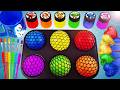 ✨ Satisfying DIY Rainbow Lollipop + Sprunki Candy Mixing with Kinetic SAND 🍭 ASMR
