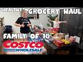 COSTCO HAUL -- Feeding a Family of 10 in Hawaii