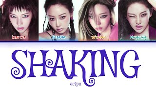Aespa  shaking Color Coded S   By  wxyzmnn