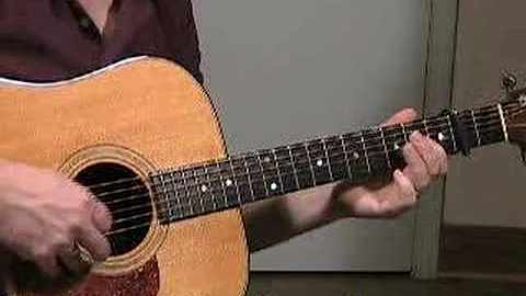 Big Sandy River Bluegrass Guitar  Lesson /Free Tab...