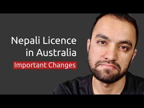 Nepali License ले गाडी चलाउन नपाइने Australia मा😭?