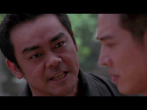 Black mask Jet Li vs Detective fight