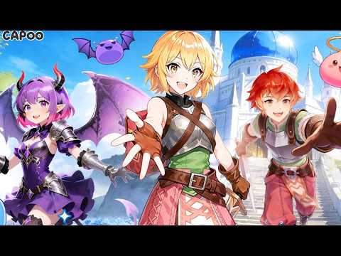 [신작 모바일게임] 판타지 어드벤처 장비 파밍 MMORPG '라그나로크: 여명' (Ragnarok: Twilight) 플레이. 출시예정 라그나로크 (라그) IP 세로형 게임 추천?