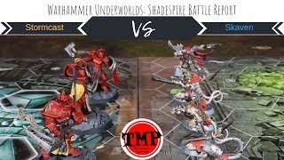 Warhammer Underwolds Battle Report: Skaven vs Stormcast with Tom