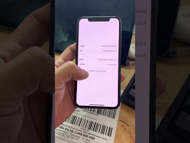 iPhone X Quốc tế phiên bản Mỹ