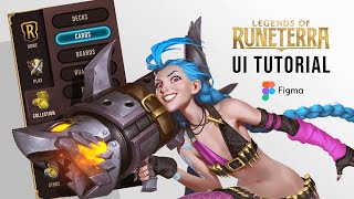 Figma Game UI - Legends of Runeterra Riot Games UI Tutorial screenshot 3