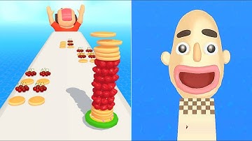 Satisfying Mobile Games: Pancake Run, Sandwich Run, Number Master, Going Balls, Giant Rush 35465