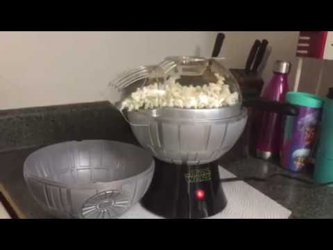 Star Wars Rogue One Death Star Popcorn Maker - Hot Air Style with Removable Bowl