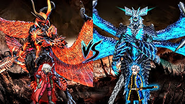 Dante OP V2 (New) VS Vergil OP V2 (New) VS in Jump Force Mugen