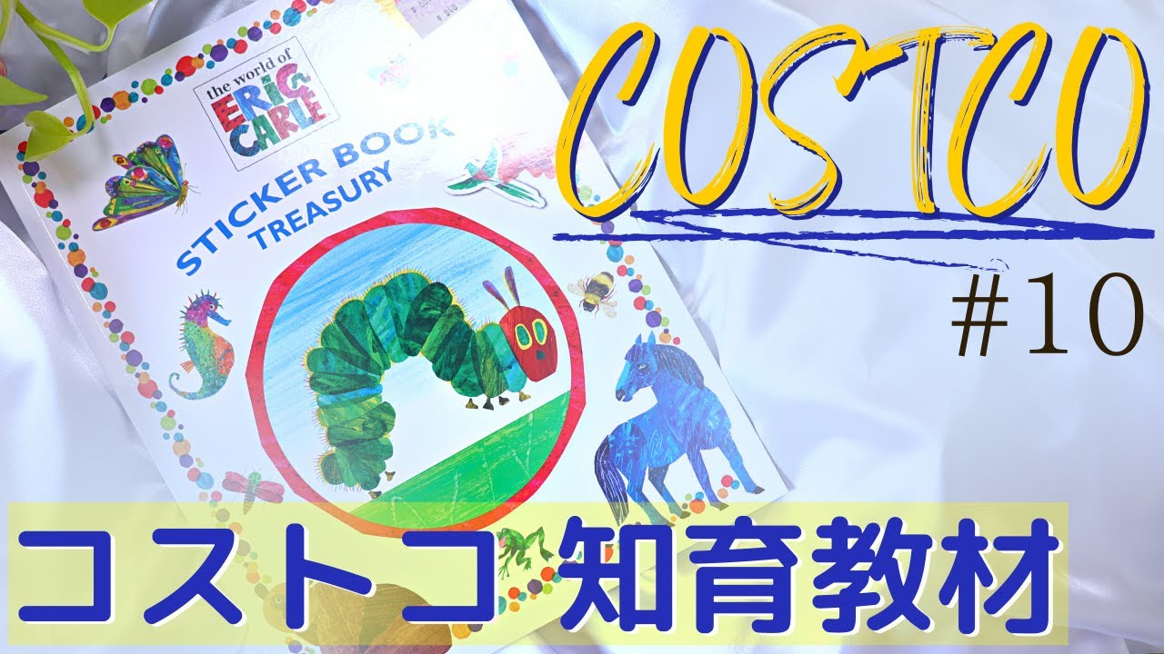 コストコ購入品 10 知育教材おすすめ５選 英語が学べる知育教材や絵本がたくさん 3歳からはじめたいワークも 日用品も少しだけ紹介 Youtube