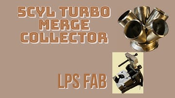 Turbo merge collector fabrication 5 cylinder