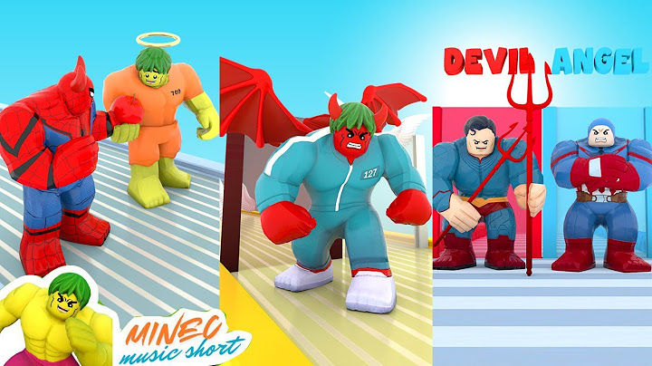 Roblox 3D Complication: Angel vs Devil - DЕSTINY RUN CHАLLENGE