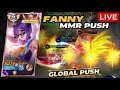 【FANNY GLOBAL PUSH INSANE CABLES &amp; WALL SPAM | Road to Mythic Immortal  [fannyGODXL#mlbb #fannymain