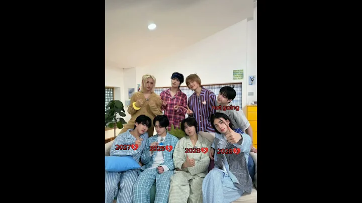 when will stray kids Go to military 😭💔 #skz