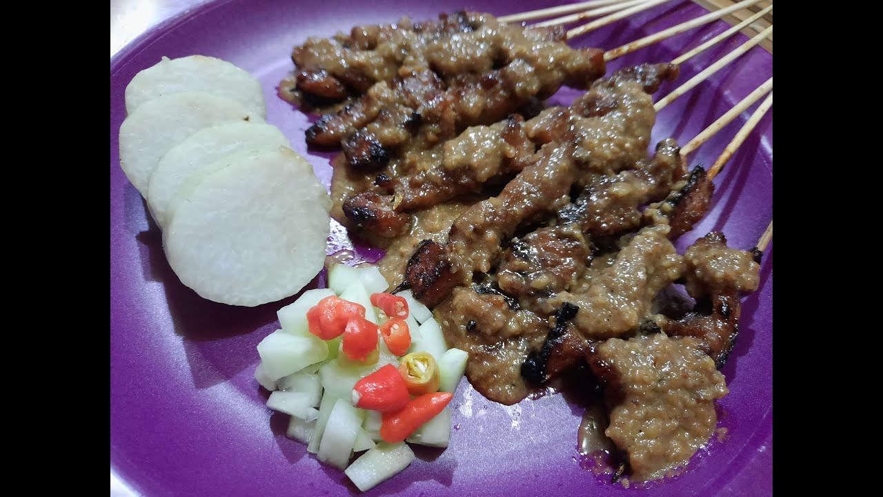 Sate Ayam Bumbu Kacang 