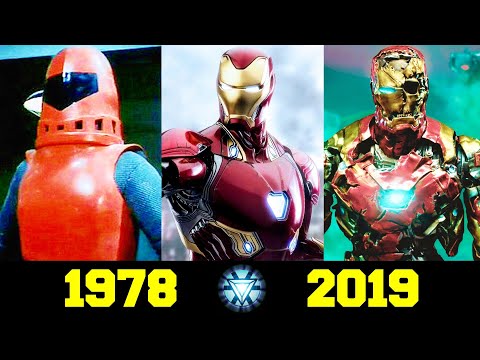 Видео: 😎 Железный Человек  - Эволюция в Кино (1978 - 2019) 🔶!