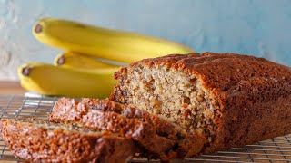 MOIST BANANA BREAD THAT IS ABSOLUTELY DELICIOUS