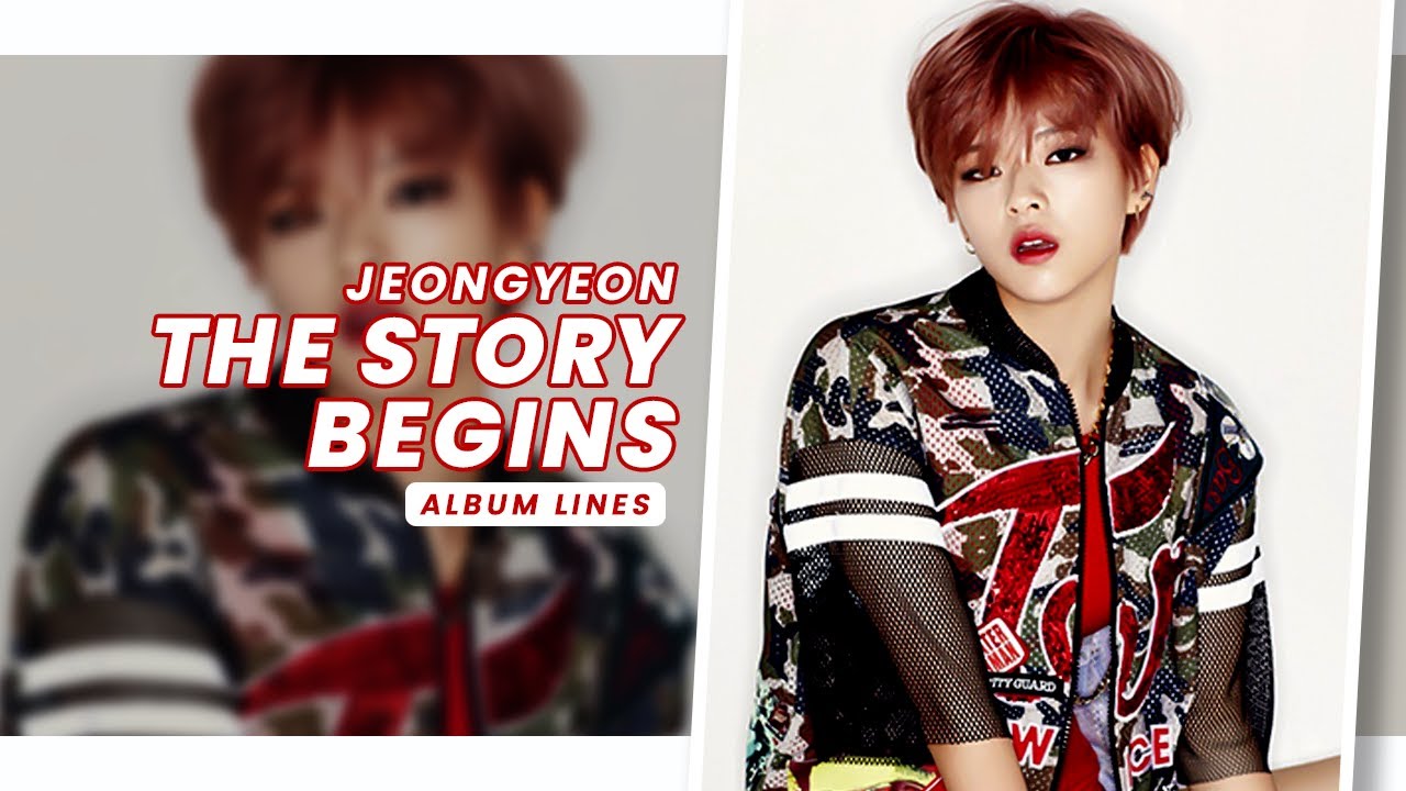 Twice Jeongyeon The Story Begins Album Lines Corrected Youtube