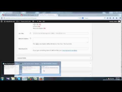 How to post website content one to another 2
