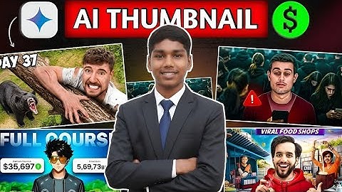 YouTube Thumbnail Kaise Banaye ? How To Make Al Thumbnail For Youtube Videos ?