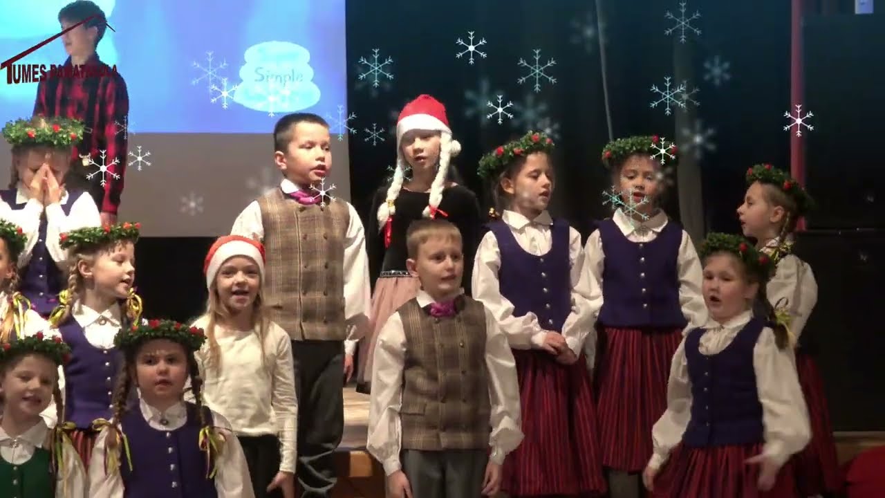 Ziemassvētku koncerts Tumes pamatskolā, 2024