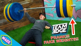 We Made Fake Weights!! Ft. Bobby from Team Edge