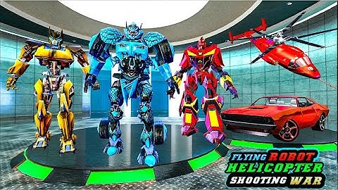 Us Robot Helicopter Transform War || 3D Unity Game || Best Game || Latest Game || Free Game