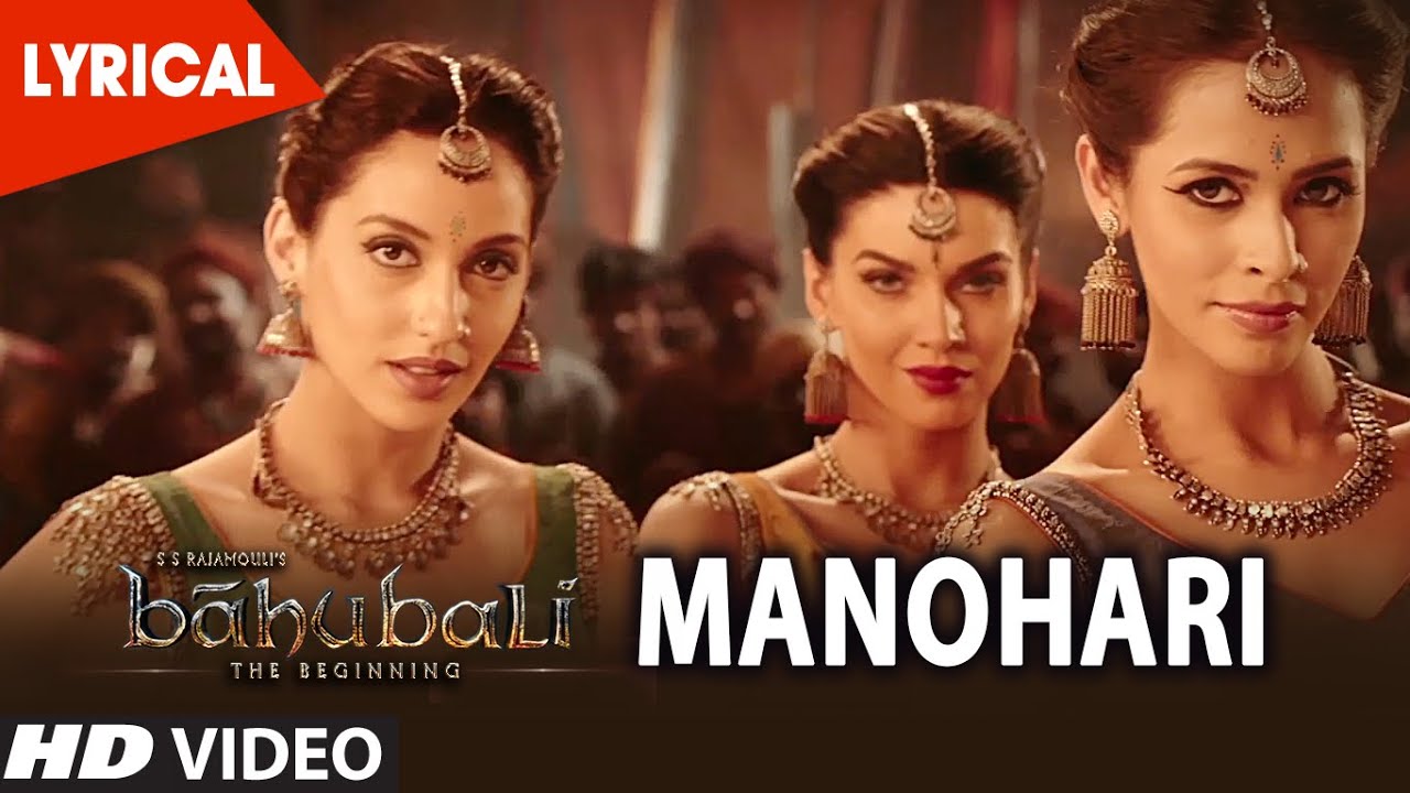 Manohari Lyrical Video Song || Baahubali (Telugu ...