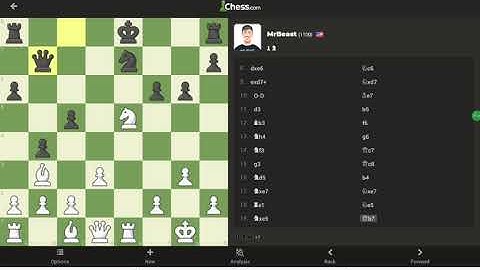How to beat MrBeast in chess.com
