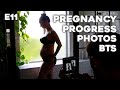 HOME BIRTH BOUND:  My Pregnancy Journey  - E12:  Pregnancy Progress Photos BTS