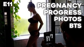 HOME BIRTH BOUND:  My Pregnancy Journey  - E12:  Pregnancy Progress Photos BTS